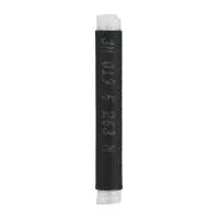 Small black cylindrical electrical component