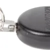Safety keychain with retractable reel.