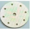 Round abrasive sanding disc with multiple holes