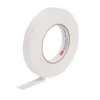 Roll of white electrical tape, side view