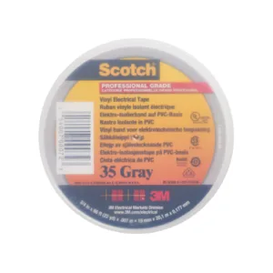 3M Scotch Gray Vinyl Electrical Tape