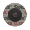 3M Scotch-Brite abrasive disc, top view.
