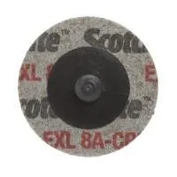 3M Scotch-Brite abrasive disc, top view.