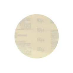 Circular sandpaper disc for polishing surfaces