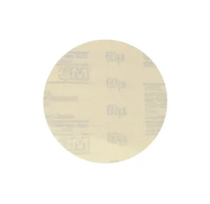 Circular sandpaper disc for polishing surfaces