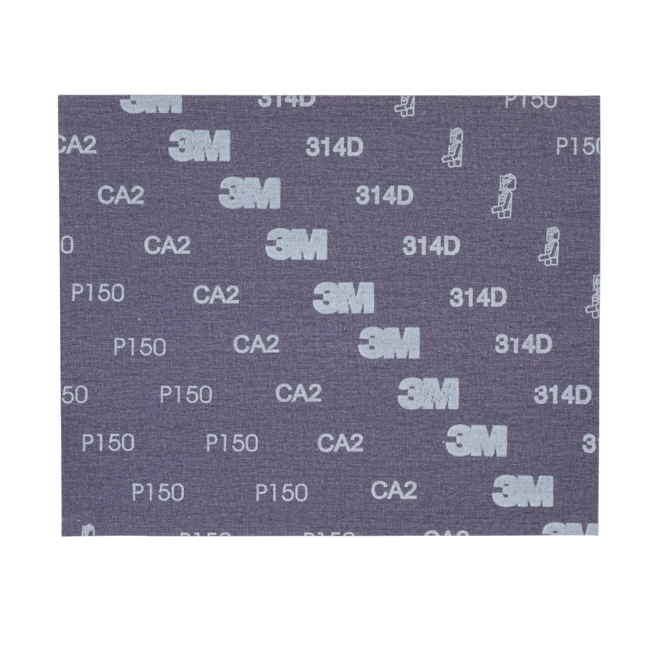 3M sandpaper with CA2 and P150 markings