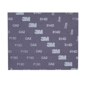 3M sandpaper with CA2 and P150 markings