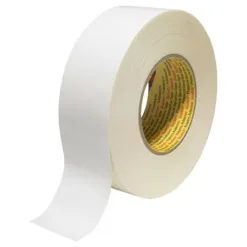 Roll of white double-sided adhesive tape