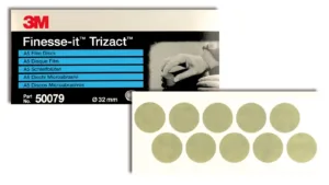 3M Finesse-it Trizact A5 film discs packaging