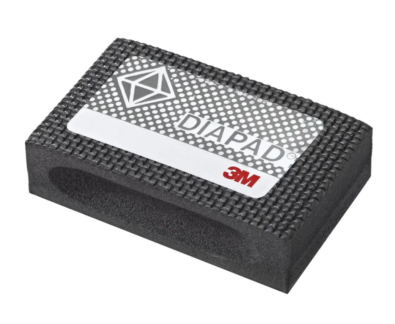 3M DIAPAD abrasive pad for sanding surfaces.