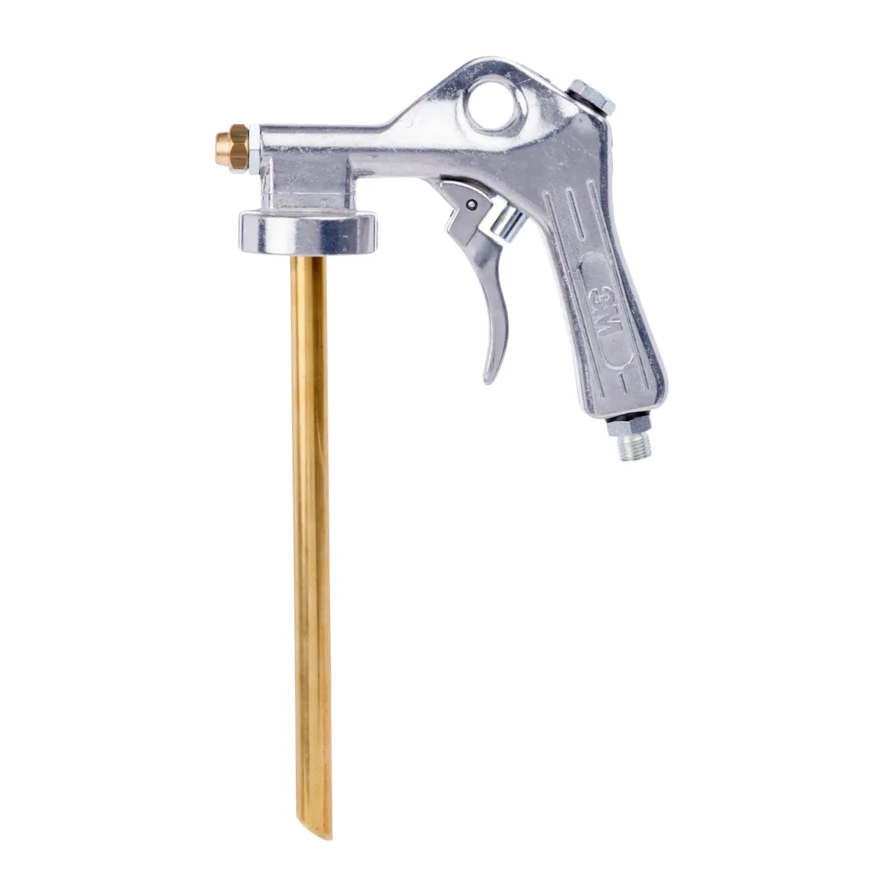 Metal air blow gun with brass nozzle