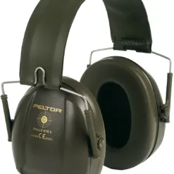 Peltor Bull's Eye II earmuffs, dark green, protective