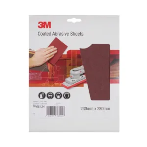3M Coated Abrasive Sheets packaging front view