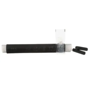 Black rubber shrink tubing with connectors.