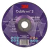 3M Cubitron 3 grinding disc, specifications visible.