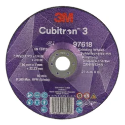 3M Cubitron grinding wheel disc