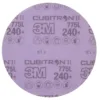 3M Cubitron II sanding disc, purple, 240 grit