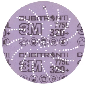 3M Cubitron II sanding disc with icons