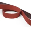 Abrasive sanding belt for industrial use