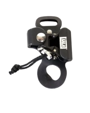 Black fall arrest rope grab device