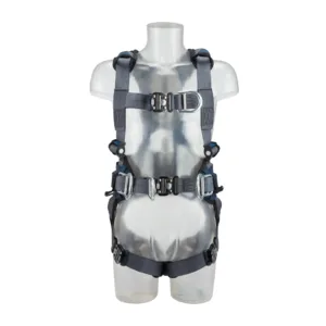 Safety harness on display mannequin