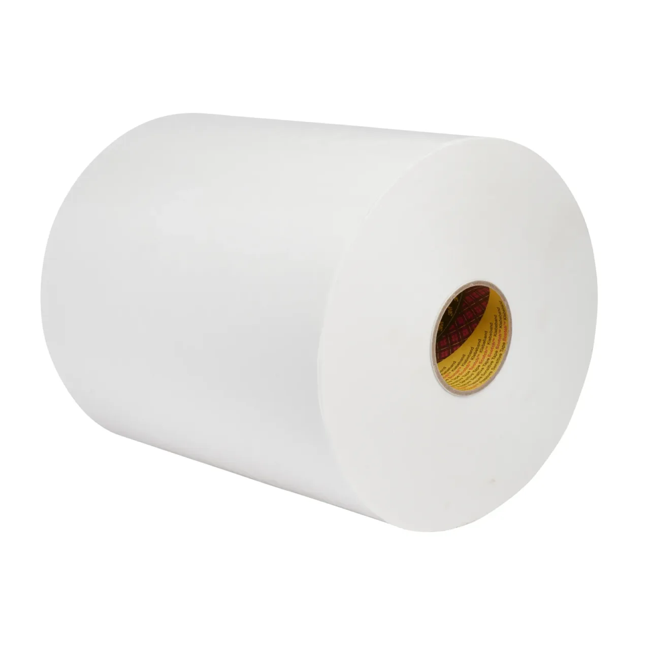 Large roll of white paper film