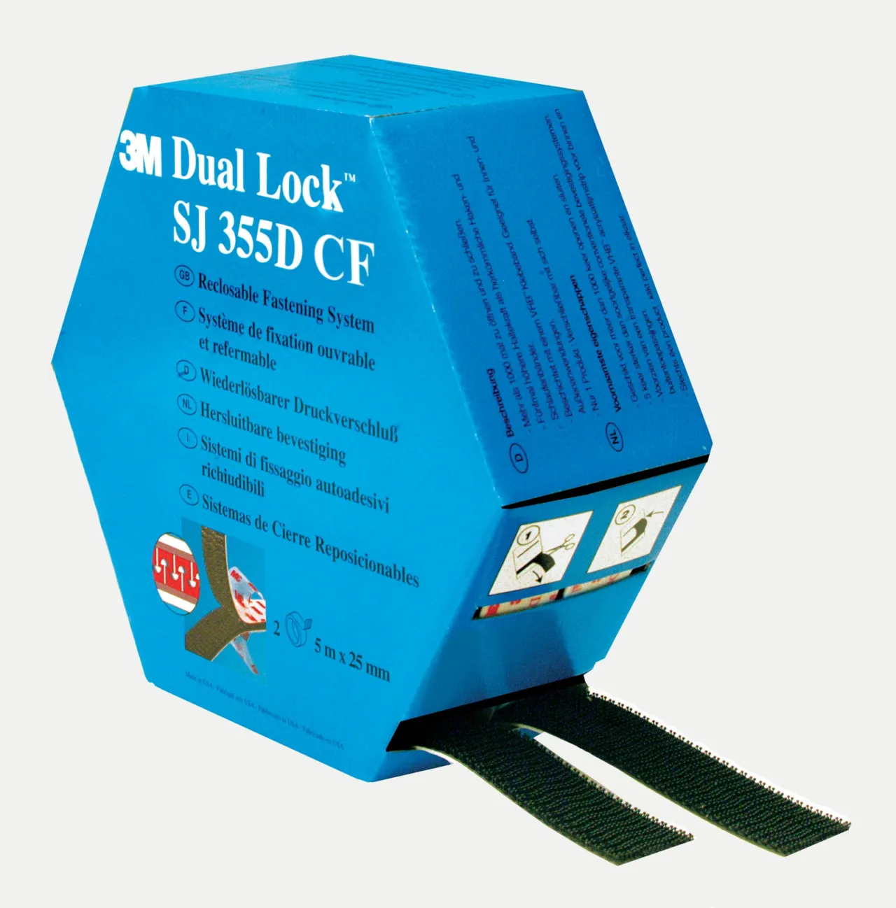 3M Dual Lock SJ 355D CF package