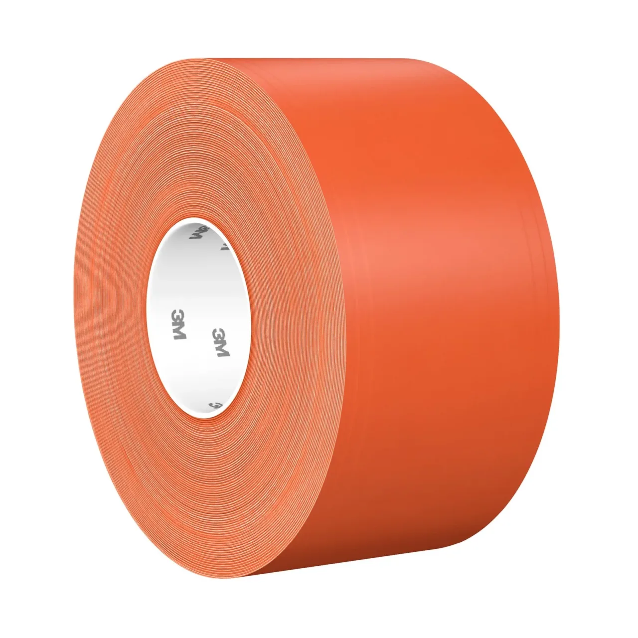 Roll of orange adhesive tape