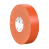 Orange industrial adhesive tape roll