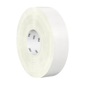 Roll of white industrial adhesive tape