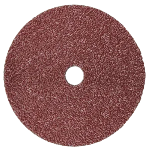 Textured sandpaper disc for grinding surfaces