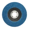 Blue abrasive flap disc for grinding