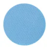 Round blue scrub pad with perforations.
