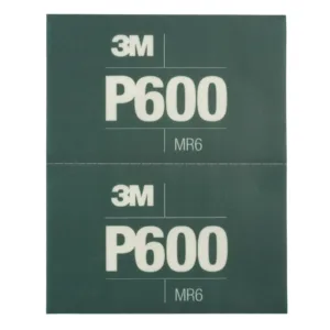 3M P600 sandpaper sheet, abrasive material MR6