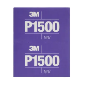 3M P1500 abrasive sheet, purple, MN7 label