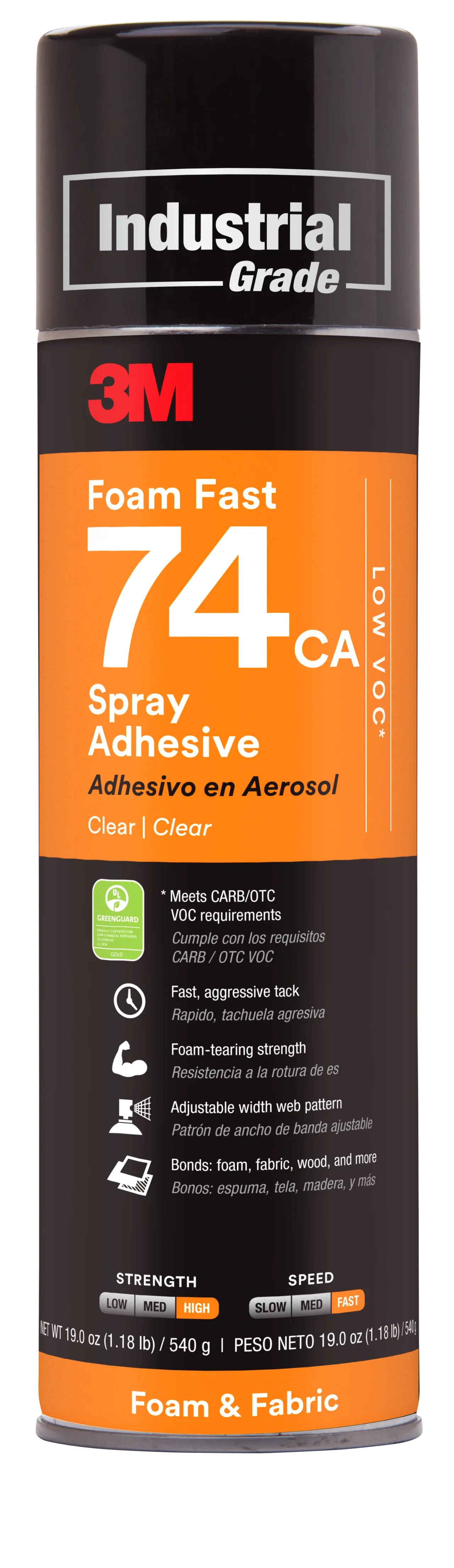 3M Foam Fast 74 Spray Adhesive can