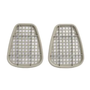 Two 3M respirator filter cartridges