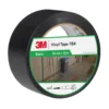 3M vinyl tape roll, black, 50mm x 33m.