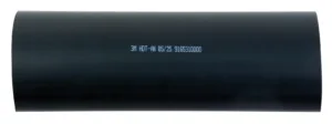 Black 3M heat shrink tubing with text