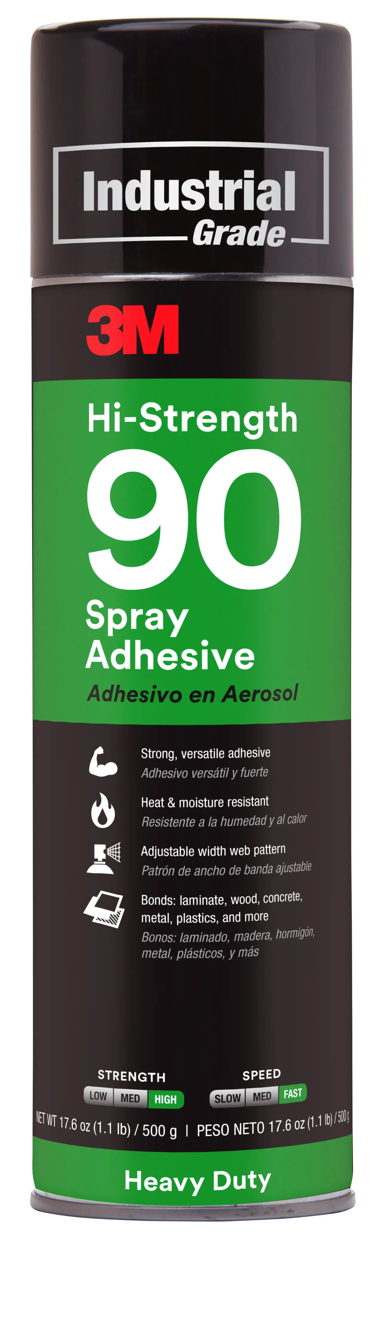 3M Hi-Strength 90 spray adhesive can
