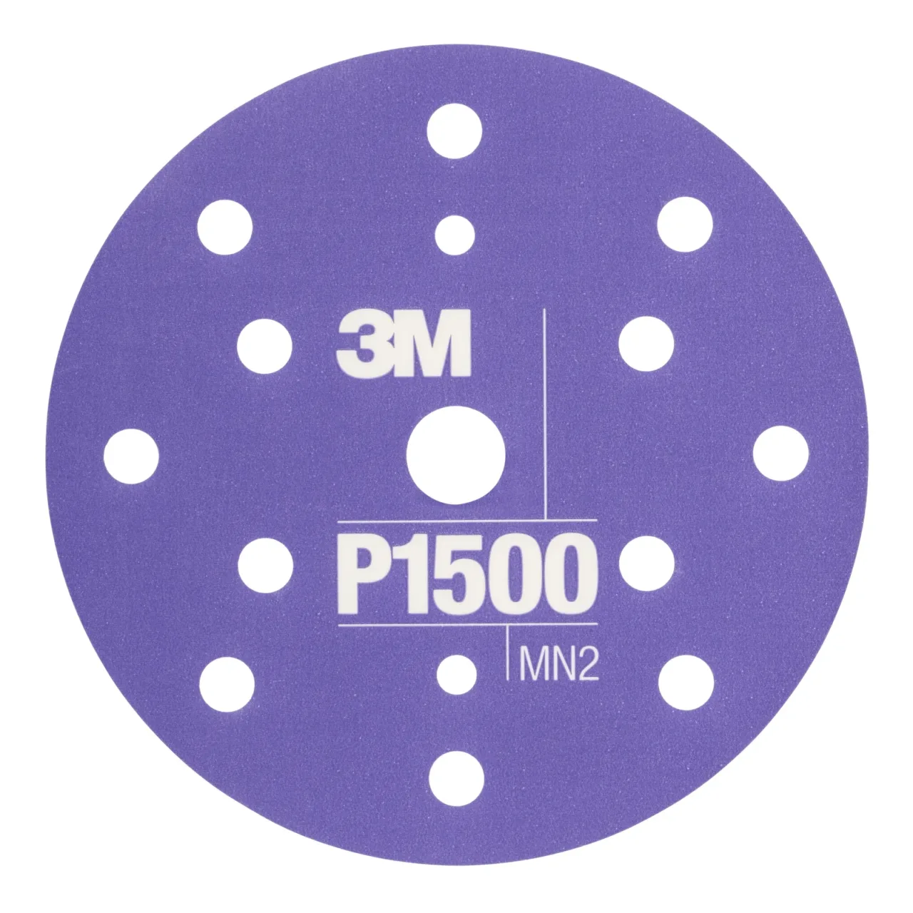3M purple sanding disc P1500 with holes