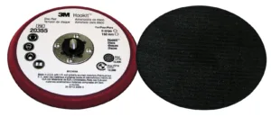 3M Hookit disc pad, abrasive surface shown