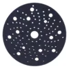 Circular sanding disc with multiple holes
