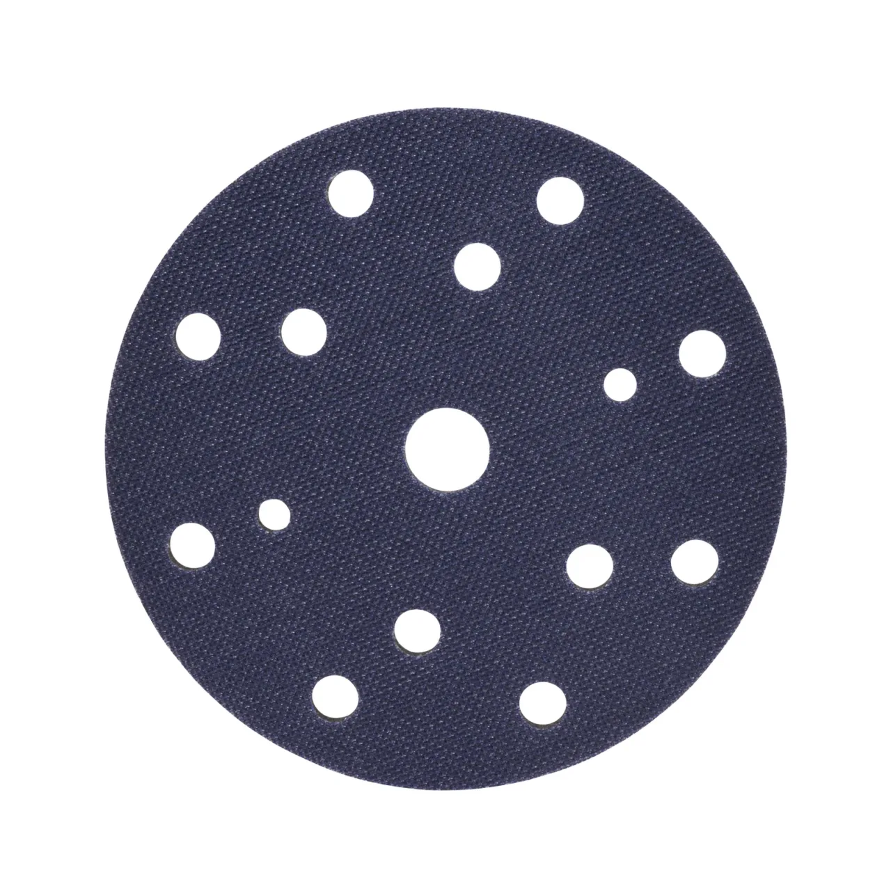 Circular sanding disc with multiple holes