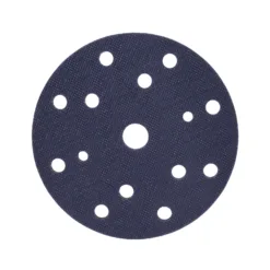 Circular sanding disc with multiple holes