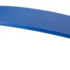 Blue plastic toboggan toy piece