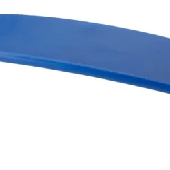 Blue plastic toboggan toy piece