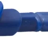 Blue industrial plastic guard plug stopper
