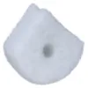 White, fluffy polyester fiber hole cleaner