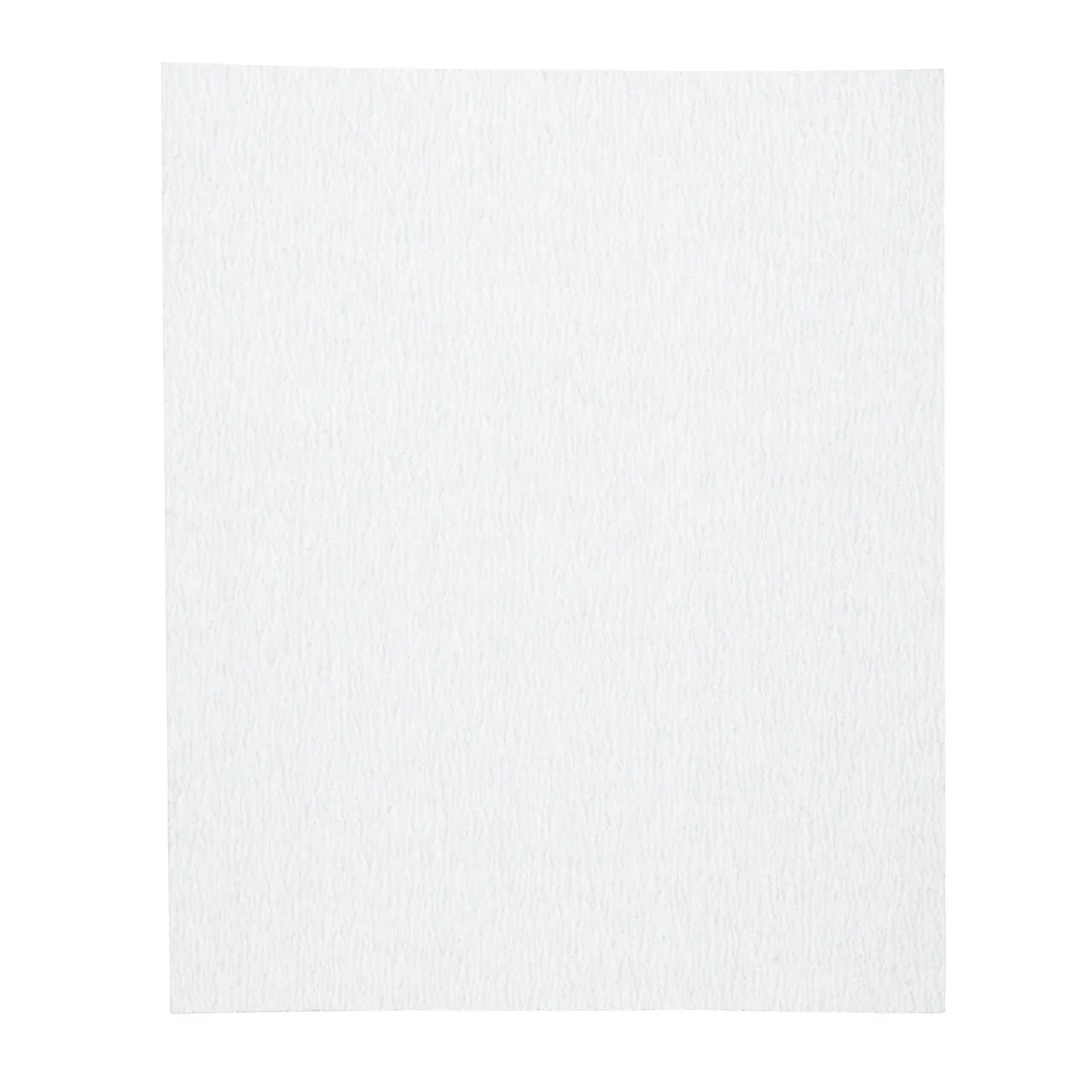 Blank sheet of white textured paper